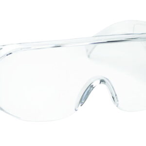 Walker's GWPFCSGLCLR Sport Glasses Full Coverage Adult Clear Lens Polycarbonate Clear Frame