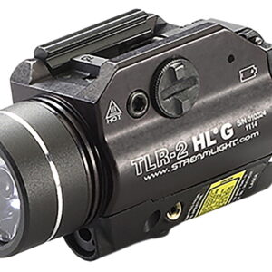 Streamlight 69265 TLR-2 HL G Gun Light Black Anodized 1,000 Lumens White LED Red Laser