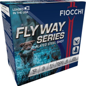 Fiocchi 123ST4 Flyway 12Gauge 3" 1 1/8oz 4Shot 25 Per Box/10 Case