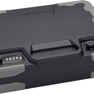 Hornady 95260 TrekLite Lock Box XXL Combination Key Entry Black Holds 2 Handguns Polycarbonate