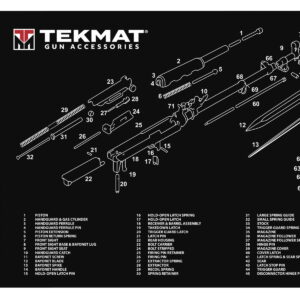 TekMat TEKR36SKS SKS Cleaning Mat SKS Parts Diagram 12" x 36"