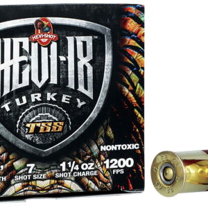 HEVI-Shot HS7287 HEVI-18 TSS Turkey 28 Gauge 3" 1 1/4 oz Tungsten 7 Shot 5 Per Box/10 Case