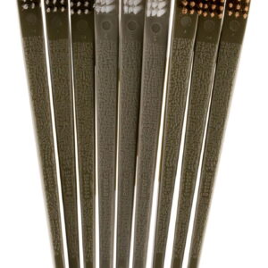 Otis FG316BP AP Brushes Variety Pack Multi-Caliber Universal Firearm 10" Long Bronze/Nylon/Stainless Steel Bristles 9 Per Pkg