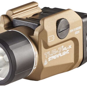 Streamlight 69459 TLR-7 HL-X USB Gun Light Flat Dark Earth 500/1,000 Lumens White LED