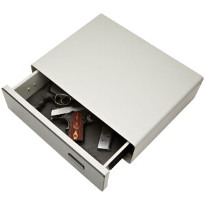 SnapSafe 75404 GlideVault Access Code/Key Entry Silver Steel Glass Touchpad