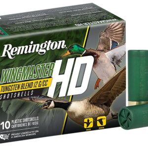 Remington Ammunition 20903 Wingmaster HD 12 Gauge 3" 1 1/2 oz 2 Shot 10 Per Box/10 Cs