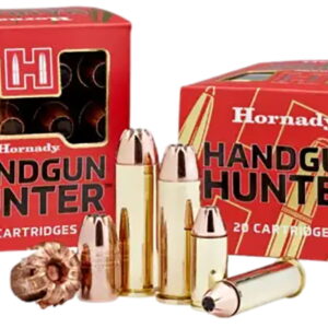 Hornady 9052 Handgun Hunter 357 Mag 130 gr Hornady MonoFlex 20 Per Box/10 Case