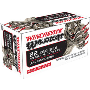 Winchester Ammo USA22LR USA Wildcat 22 LR 40 gr Lead Round Nose 5000rds *Sold by the case