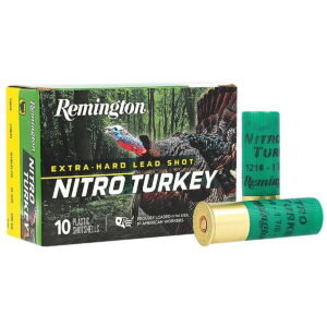 Remington Ammunition 26708 Nitro Turkey 12 Gauge 3.50" 2 oz 5 Shot 10 Per Box/10 Cs