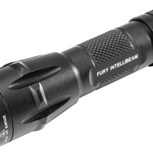 SureFire FURYIBDF Fury Intellibeam Dual Fuel Black Anodized 15-1,500 Lumens White LED