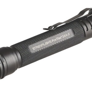Streamlight 88135 ProTac 2AA-X USB Flashlight Black Anodized 40/550 Lumens White LED