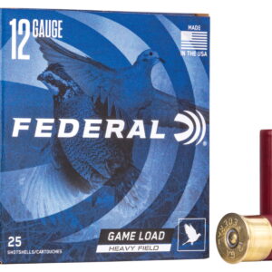 Federal H1238 Game-Shok Heavy Field 12Gauge 2.75" 1 1/8oz 8Shot 25 Per Box/10 Case