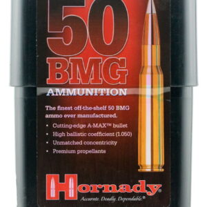 Hornady 8270 Match 50 BMG 750 gr Hornady A Max 10 Per Box/10 Case