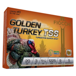 Fiocchi 203TSS9 Golden Turkey TSS 20Gauge 3" 1 3/8oz 9Shot 5 Per Box/10 Case