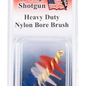 Pro-Shot PS12 Patriot Series Bore Brush 12 Gauge Shotgun #5/16-27 Thread Nylon Bristles Brass Core