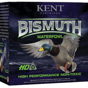 Kent Cartridge B123W404 Bismuth Waterfowl 12 Gauge 3" 1 3/8 oz Bismuth 4 Shot 25 Per Box/10 Case