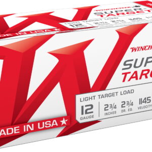 Winchester Ammo TRGT127VP Super-Target Light Target 12 Gauge 2.75" 1 1/8 oz 7.5 Shot 100 Bx/ 2 Case Value Pack