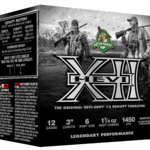 HEVI-Shot HS53306 HEVI-XII 12 Gauge 3" 1 1/4 oz Tungsten 6 Shot 25 Per Box/10 Case