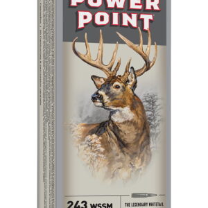 Winchester Ammo X243WSS Power-Point 243 WSSM 100 gr Power Point 20 Per Box/10 Case