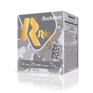 Rio Ammunition RB121225 Royal Buck (4X3) 12Gauge 2.75" 1Buck Shot 25 Per Box/10 Case
