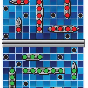 Birchwood Casey 35560 Pregame Self-Adhesive Paper Universal Blue Battle at Sea 8 Per Pkg