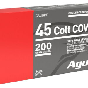 Aguila 1E454319 Cowboy Action 45Colt 200gr Soft Point 50 Per Box/10 Case