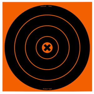 Birchwood Casey 36123 Big Burst Revealing Target Black/Orange Self-Adhesive Paper White 3 Targets