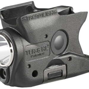 Streamlight 69342 TLR-6 HL Gun Light Black 300 Lumens White LED/Red Laser Smith & Wesson M&P Shield