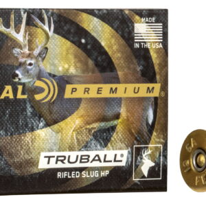 Federal PB127RS Premium Vital-Shok TruBall 12Gauge 2.75" 1oz RifledSlug Shot 5 Per Box/50 Case