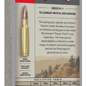 Winchester Ammo X8MM Power-Point 8mm Mauser 170 gr Power Point 20 Per Box/10 Case