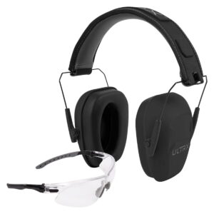 Allen 4157 Shield Ear & Eye Protection Combo 23 dB Gray