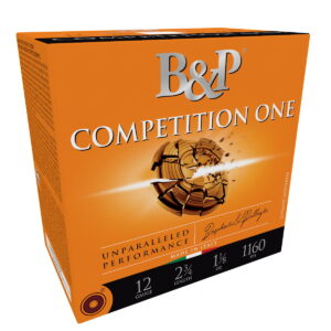 B&P 12B1CP9 Competition One 12Gauge 2.75" 1oz 9Shot 25 Per Box/10 Case