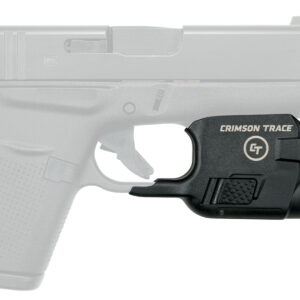 Crimson Trace 0182901 LTG-773 For Glock G42/G43/G43X/G48 Lightguard Black Anodized 110 Lumens White LED Light