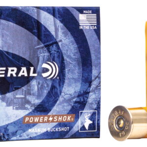 Federal F2072B Power-Shok Magnum 20Gauge 3" 18Pellets 1 1/4oz 2BuckShot 5 Per Box/50 Case
