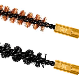 Otis FG330NB Bore Brush Set 7.62mm/30-06/30-30/308/300 Cal 8-32" Thread 2" Long Bronze/Nylon Bristles 2 Per Pkg