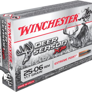 Winchester Ammo X2506DS Deer Season XP 25-06 Rem 117 gr Extreme Point 20 Per Box/10 Case