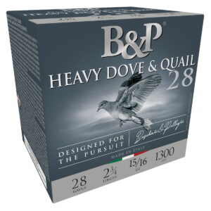 B&p Ammunition 28BD6 Heavy Dove & Quail 28Gauge 2.75" 15/16oz 7.5Shot 25 Per Box/10 Case
