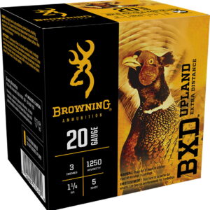 Browning Ammo B193512035 BXD Upland 20Gauge 3" 1 1/4oz 5Shot 25 Per Box/10 Case