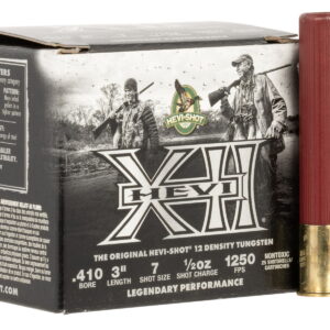 HEVI-Shot HS54107 HEVI-XII 410 Gauge 3" Tungsten 7 Shot 25 Per Box/5 Case