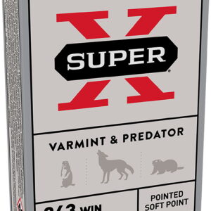 Winchester Ammo X2431 Super X 243 Win 80 gr Jacketed Soft Point 20 Per Box/10 Case