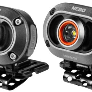 Alliance Consumer Group NEBHLP1010 Einstein 250 Headlamp Black 7/30/80/250 Lumens White/Red (2) 1 PK