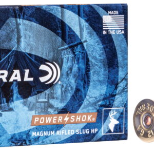 Federal F130RS Power-Shok 12Gauge 2.75" 1 1/4oz Rifled SlugShot 5 Per Box/50 Case