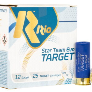 Rio Ammunition STT32LR75 Team Target 12 Gauge 2.75" 1 1/8 oz 7.5 Shot 25 Per Box/10 Case