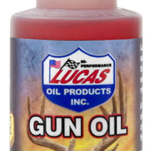 Lucas Oil 10006 Lucas Gun Oil Cleans, Lubricates, Prevents Rust & Corrosion 2 oz Squeeze Bottle