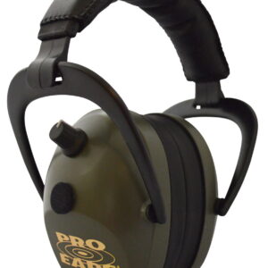 Pro Ears PEG2SMG Gold II 26 Electronic Muff 26 dB Over the Head Black/Green Adult 1 Pair