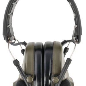 Peltor MT20H682FB09GN ComTac V Hearing Defender Headset 23 dB Over the Head OD Green/Black Adult 1 Pair