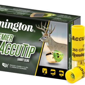 Remington Ammunition 20498 Premier AccuTip 20 Gauge 3" Sabot Slug Shot 5 Per Box/20 Cs