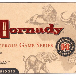 Hornady 82303 Dangerous Game 9.3mmx62 Mauser 286 gr InterLock Spire Point Recoil Proof 20 Per Box/6 Case