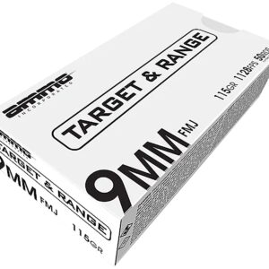 Ammo Inc 9115FMJTR50 Signature 9mm 115gr Full Metal Jacket 50 Per Box/20 Case