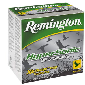 Remington Ammunition 26825 HyperSonic Steel 20 Gauge 3" 7/8 oz 4 Shot 25 Per Box/10 Cs